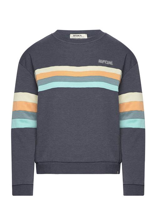 Se Rip Curl Surf Revival Panelled Crew Rip Curl Navy ved Booztlet