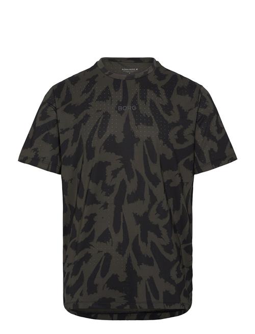 Björn Borg Borg Running Perforated T-Shirt Björn Borg Khaki