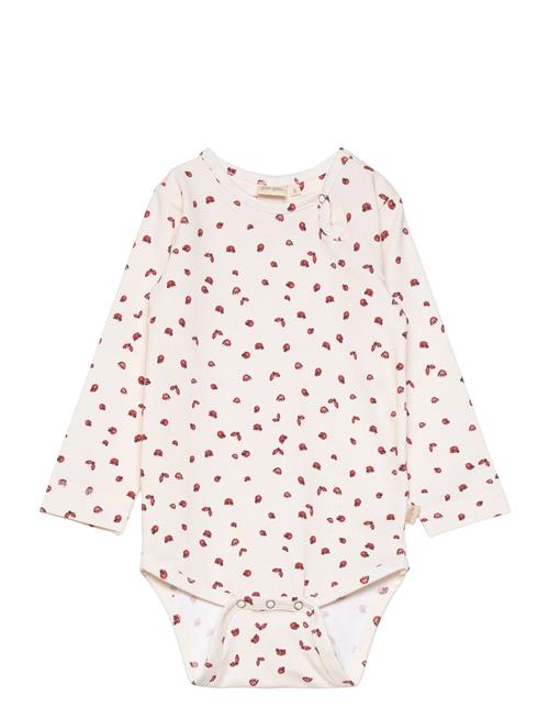 Petit Piao Body L/S Printed Petit Piao Red