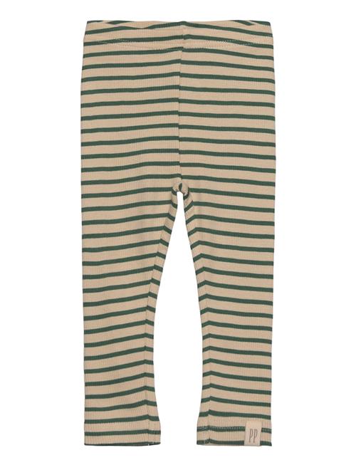 Legging Modal Striped Petit Piao Green