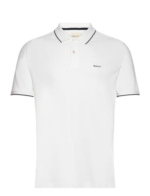 GANT Tipping Ss Pique Polo GANT White