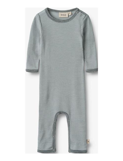 Wool Jumpsuit L/S Haven Wheat Blue