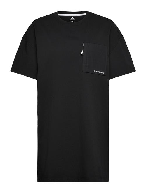 Converse Wordmark Pocket Tee Dress Converse Black