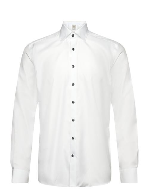 Lindbergh Black 1927: Structure Shirt Wf L/S Lindbergh Black White