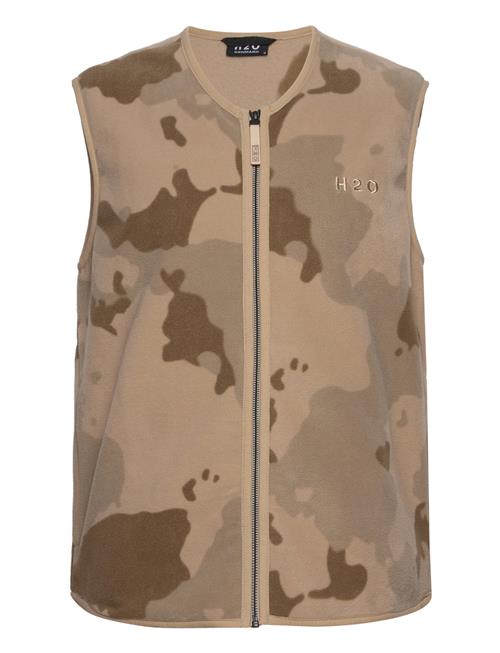 H2O Sejerø Fleece Vest H2O Brown