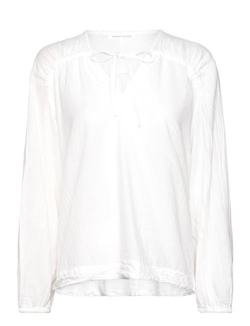 Se Rabens Saloner Cotton Blouse - Roxy Rabens Sal R White ved Booztlet