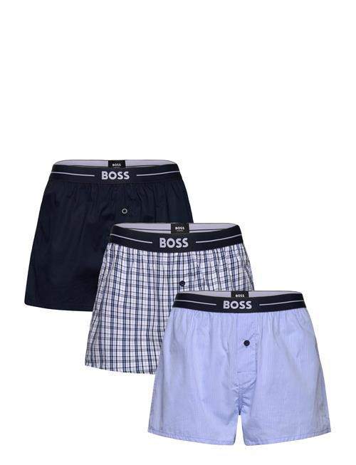 BOSS 3P Woven Boxer BOSS Blue