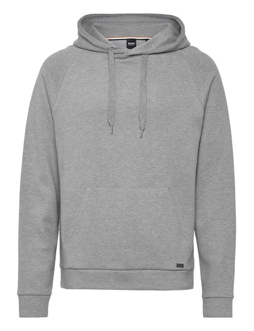 Se BOSS Fashion Sweatshirt H BOSS Grey ved Booztlet