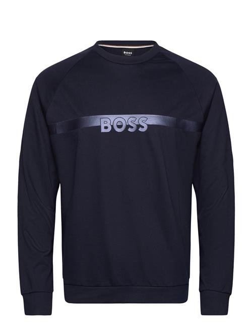 Se BOSS Authentic Sweatshirt BOSS Navy ved Booztlet