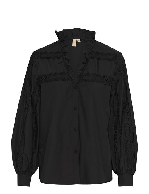 Culio Iris Lace Shirt Culture Black