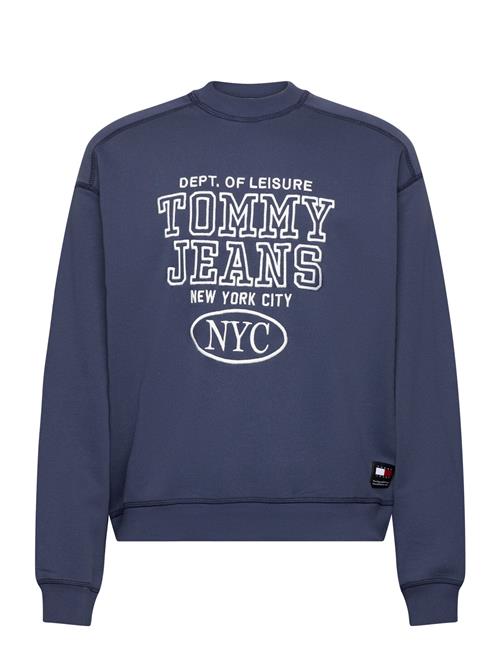 Tjm Bxy Wshd Prep Explr Crew Ext Tommy Jeans Navy