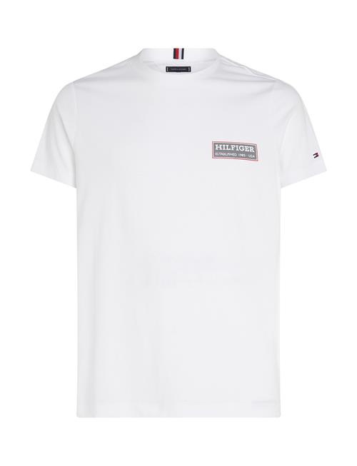 Tommy Hilfiger Printed Badge Tee Tommy Hilfiger White