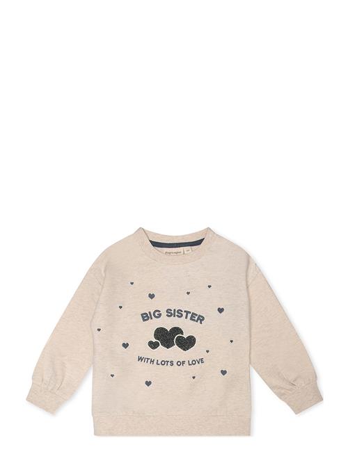 That's Mine Finley Big Sister Sweatshirt That's Mine Beige