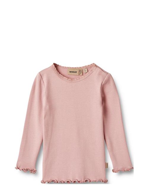 Rib T-Shirt L/S Reese Wheat Pink