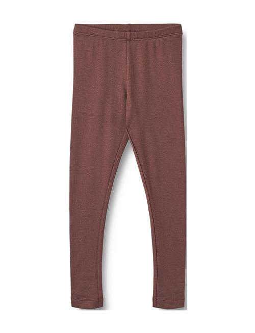 Wheat Rib Leggings Maddy Wheat Brown