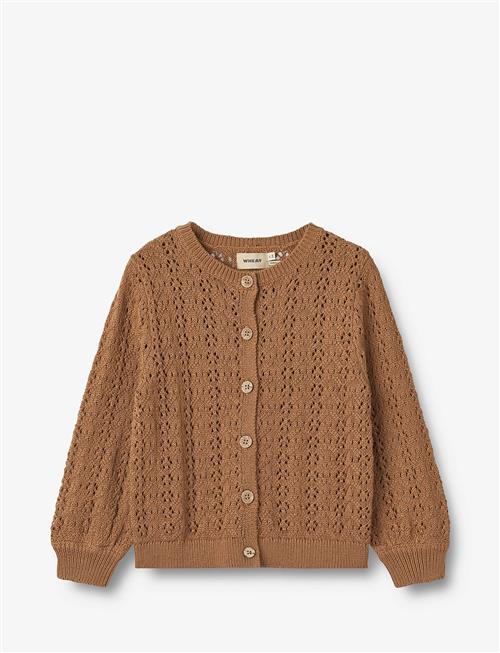 Knit Cardigan Celia Wheat Brown