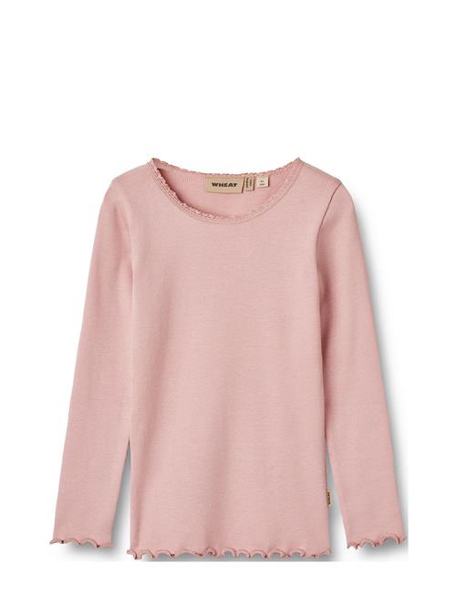 Rib T-Shirt L/S Reese Wheat Pink