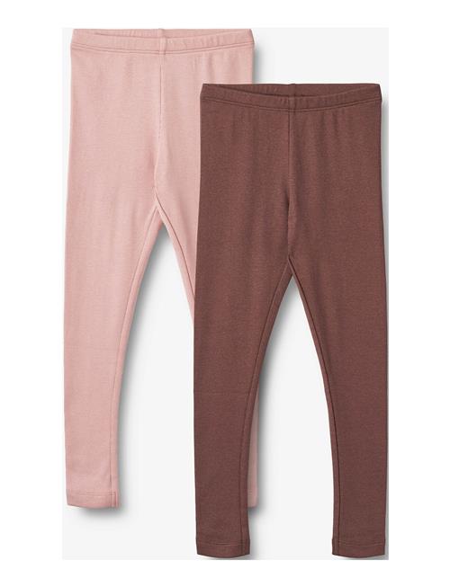 Wheat 2 Rib Leggings Maddy Wheat Pink