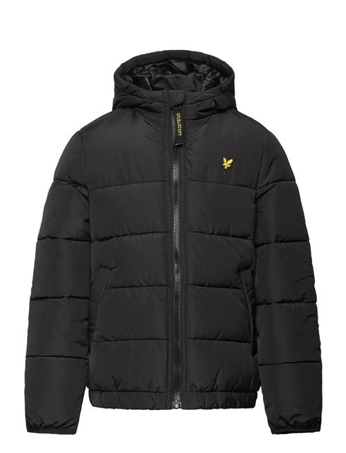 Se Lyle & Scott Quilted Puffer Coat Lyle & Scott Black ved Booztlet