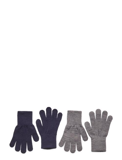 Se Melton Comfy Gloves 2-Pack Melton Navy ved Booztlet