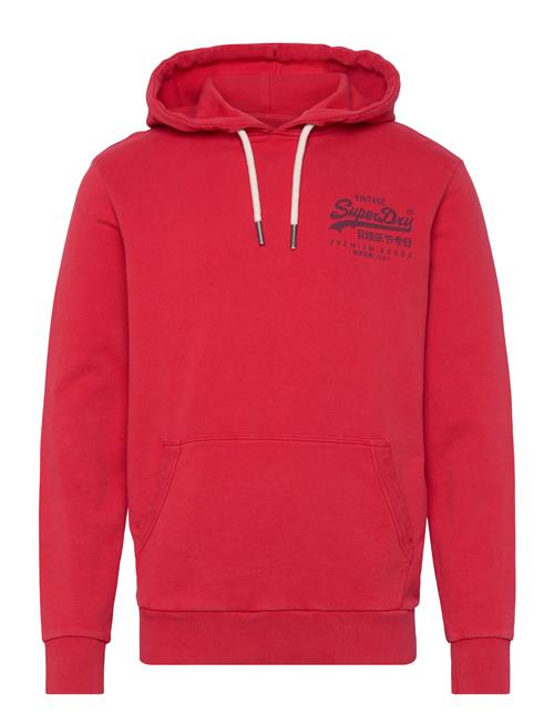 Superdry Classic Vl Heritage Chest Hood Superdry Red