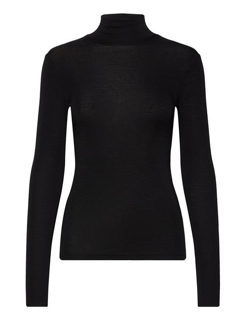 Lindex Turtleneck Top Wool Lindex Black