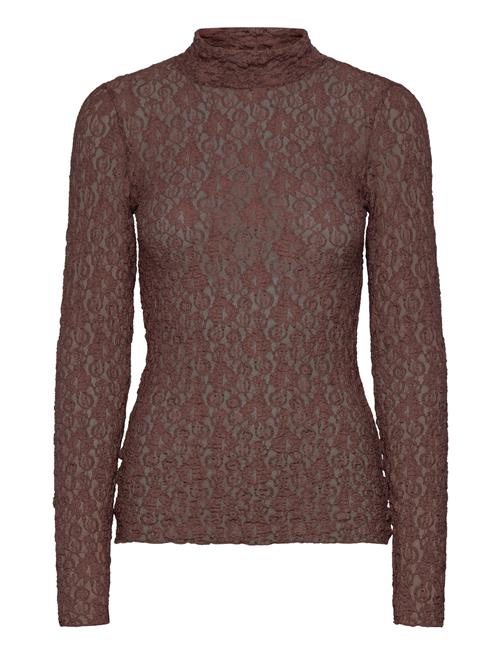 Civahiw Turtleneck Blouse InWear Brown