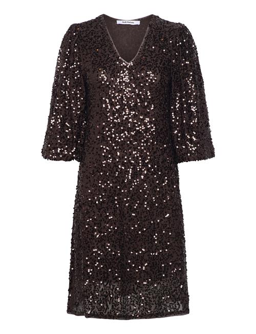 Soft Rebels Sraudrey Dress Soft Rebels Brown