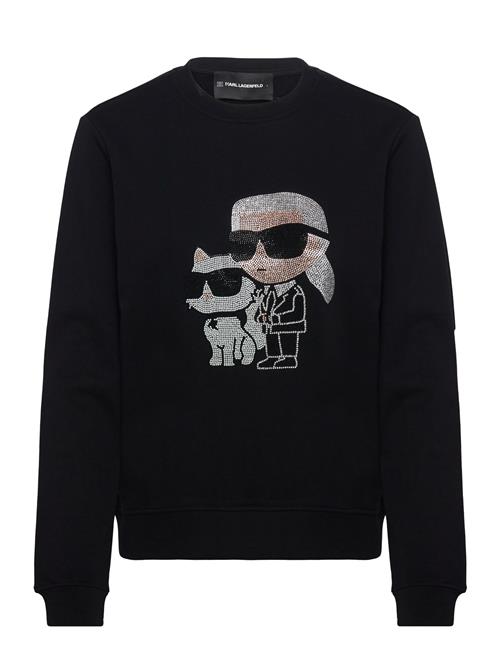 Se Karl Lagerfeld Ikonik 2.0 Rs Sweatshirt Karl Lagerfeld Black ved Booztlet