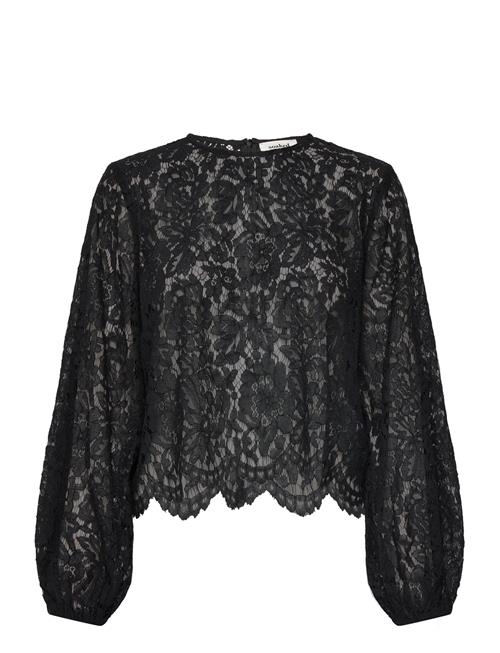 Slhanni Blouse Ls Soaked In Luxury Black