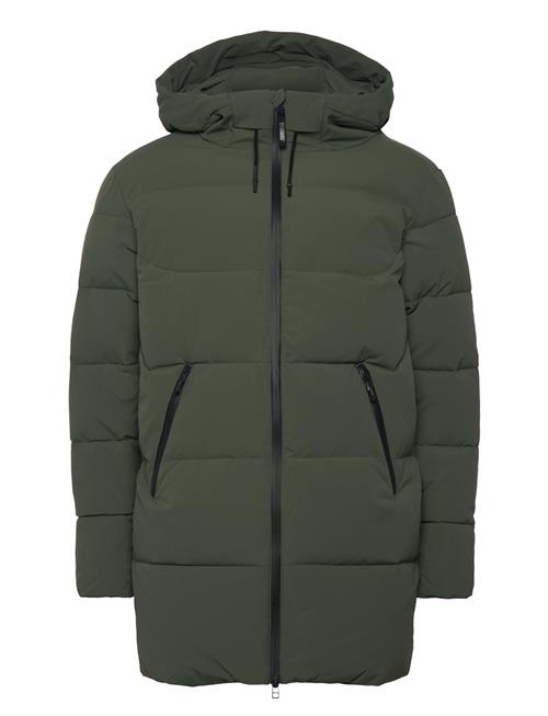 Wbjoseph Tech Long Jacket Woodbird Green