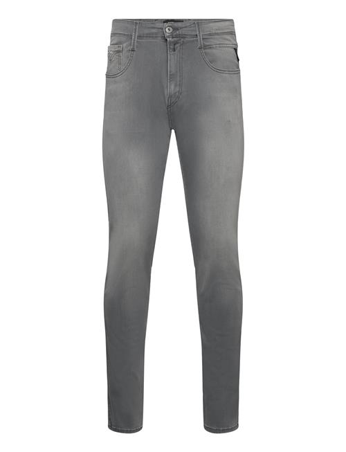 Se Replay Anbass Trousers Slim C-Stretch Replay Grey ved Booztlet