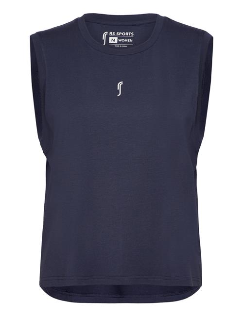 Se RS Sports Women’s Relaxed Tank Top RS Sports Navy ved Booztlet