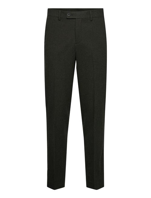 Lindbergh Flannel Wool Blend Formal Pant Lindbergh Khaki