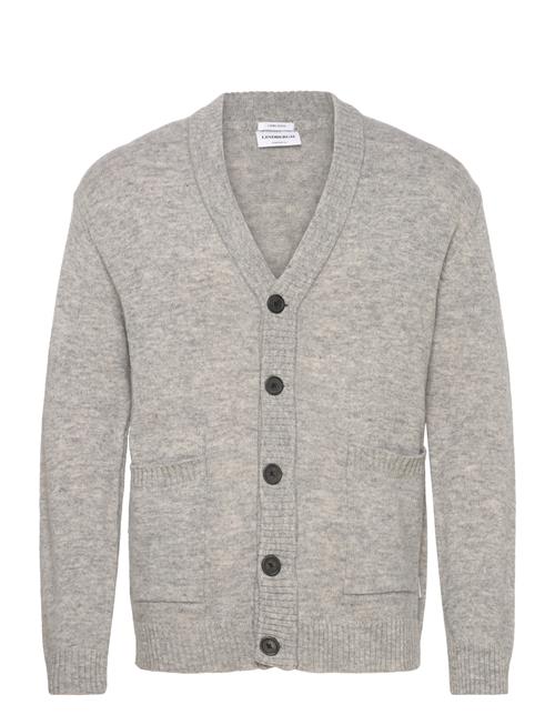 Lindbergh Lambswool Button Cardigan Lindbergh Grey