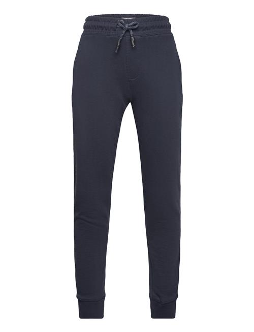 Se Mango Cotton Jogger-Style Trousers Mango Navy ved Booztlet