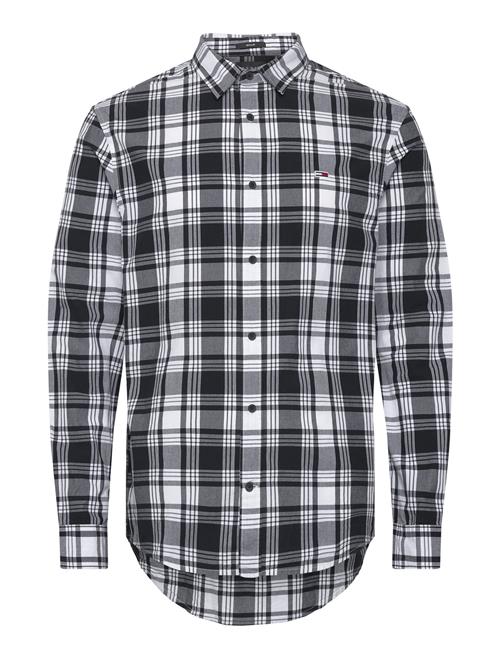 Tommy Jeans Tjm Reg Poplin Check Shirt Tommy Jeans Black