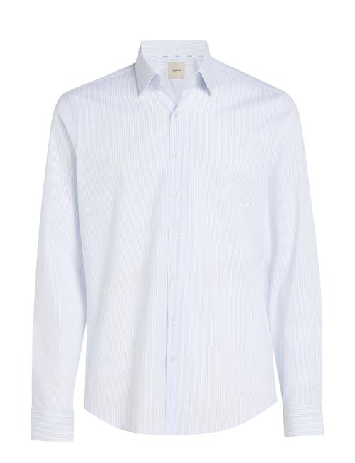 Calvin Klein Poplin Stripe Slim Shirt Calvin Klein White