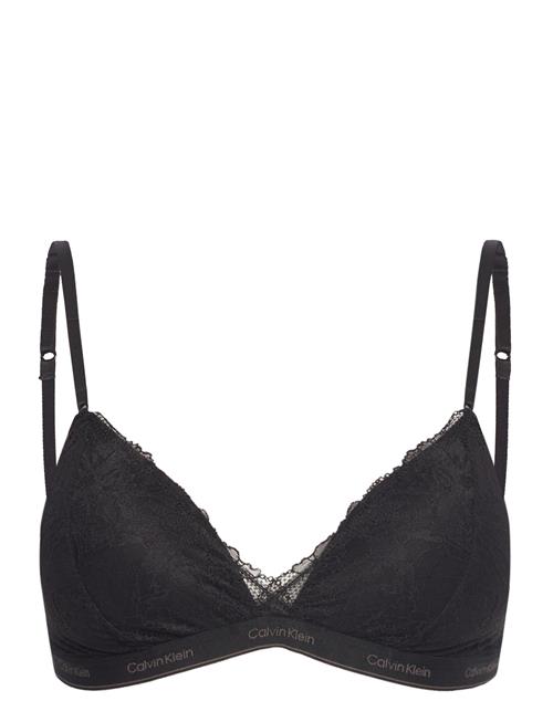 Calvin Klein Lightly Lined Triangle Calvin Klein Black