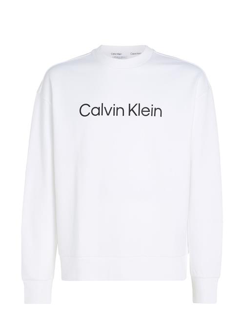 Calvin Klein Hero Logo Comfort Sweatshirt Calvin Klein White