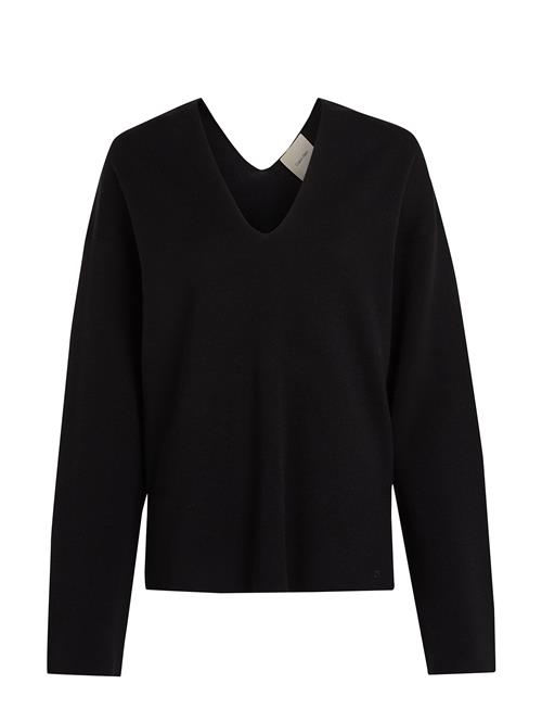 Calvin Klein Df Wool Blend Sweater Calvin Klein Black