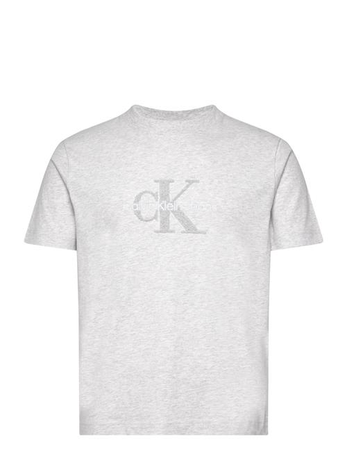 Calvin Klein Jeans Chenille Monologo Tee Calvin Klein Jeans Grey