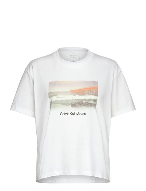 Calvin Klein Jeans Photo Graphic Relaxed Tee Calvin Klein Jeans White