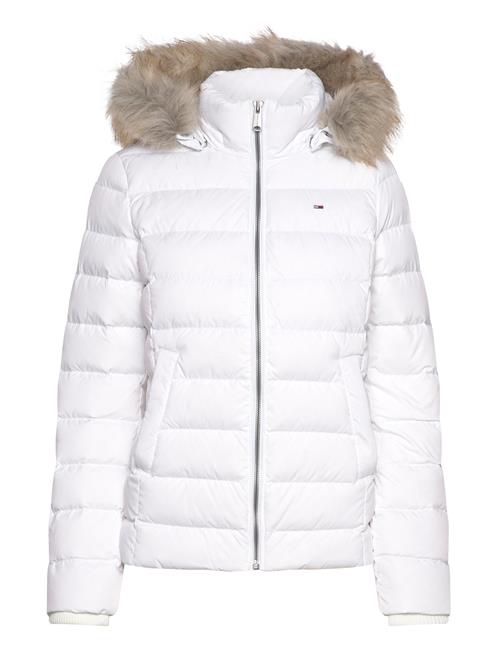 Tommy Jeans Tjw Basic Hooded Down Jacket Ext Tommy Jeans White