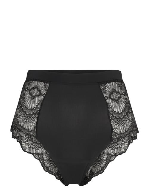 Lace Period Highwaist Briefs Understatement Underwear Black