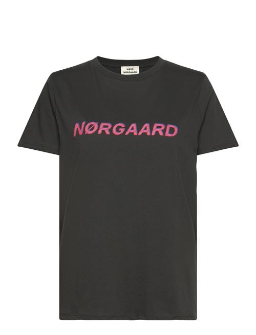 Mads Nørgaard Single Organic Trenda P Tee Mads Nørgaard Black