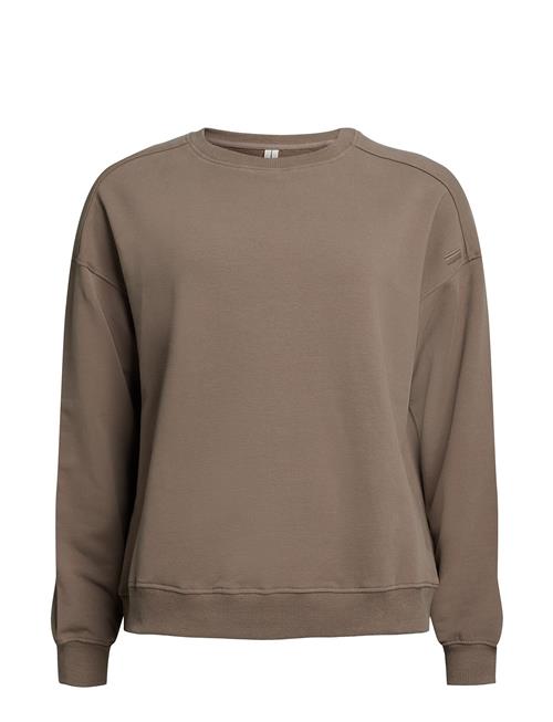 Se Rethinkit Ilona Easy Sweatshirt Brushed Rethinkit Brown ved Booztlet