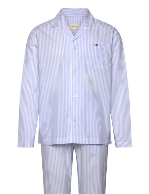 GANT Stripe Pajama Set Shirt And Pants GANT Blue