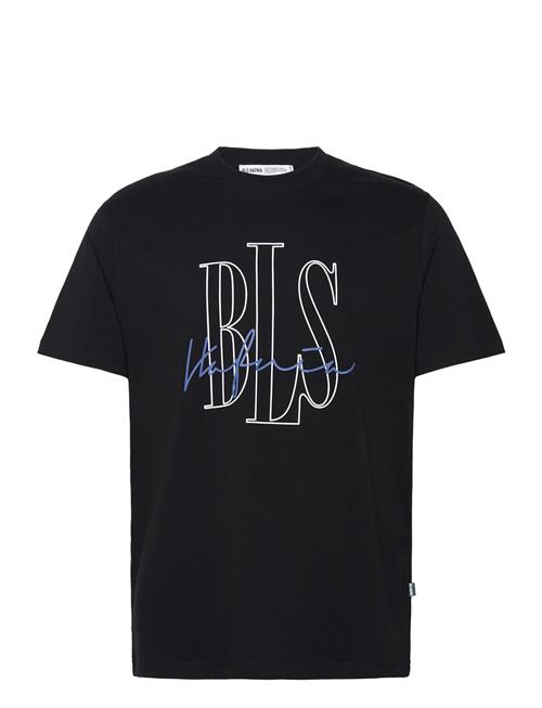 BLS Hafnia Signature Outline T-Shirt BLS Hafnia Black