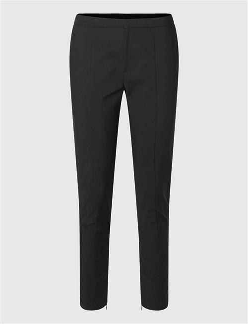 Se Selected Femme Slfmuse Mw Cropped Pant Selected Femme Black ved Booztlet